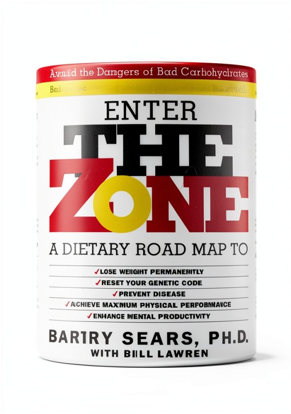 The Zone: A Book by Barry Sears, 1st Edition, English, 328 Pages-0